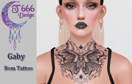 Second Life Marketplace - - Gaby Tattoo - BOM